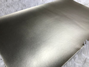 Metallic Champagne Faux Leather