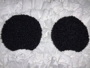 Black Fuzzy Mouse Ears