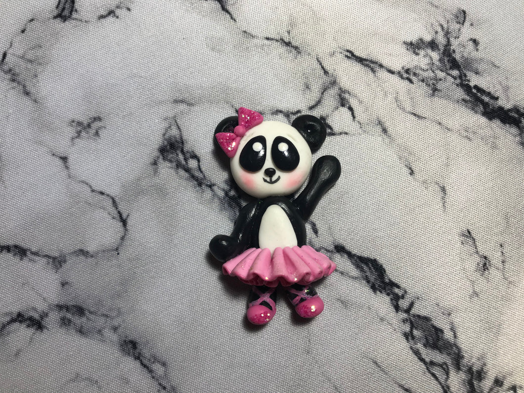 Ballerina Panda Clay