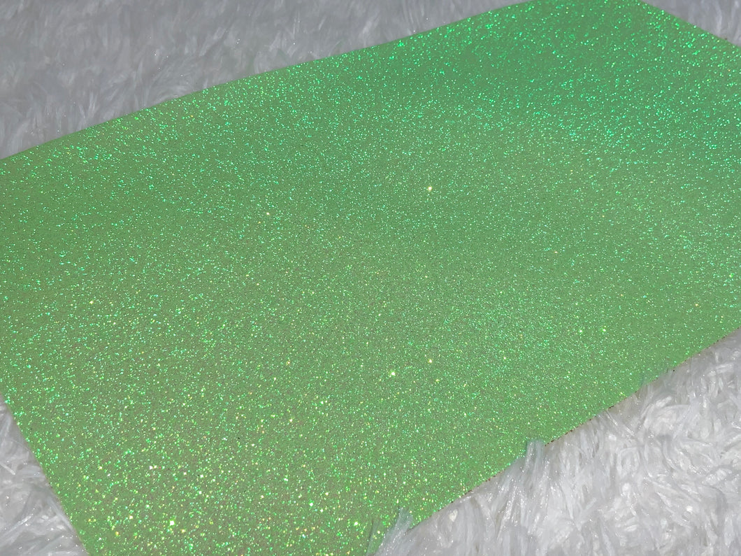 Mint Green Glitter Sheet