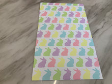 Load image into Gallery viewer, Colorful Rabbits Faux Leather Sheet
