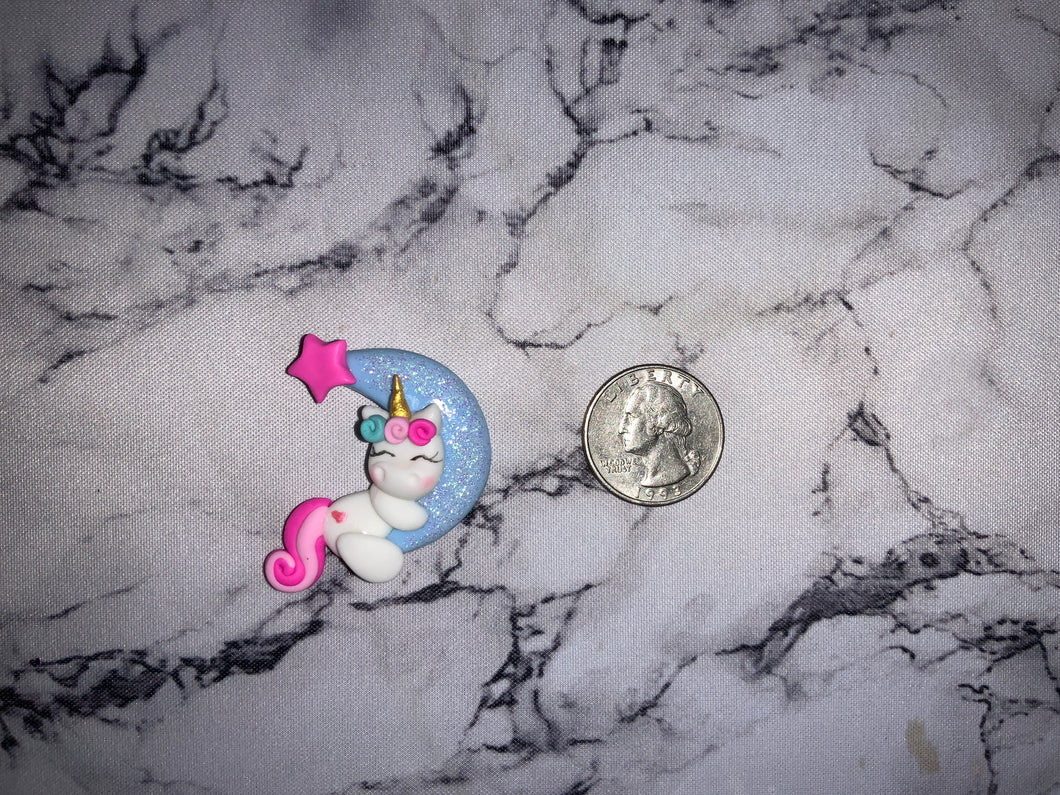 Unicorn Glitter Moon Clay