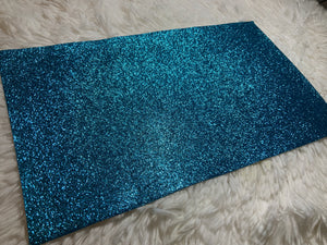Blue Glitter Sheet
